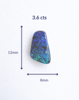'Electric Dream' Unset Boulder Opal
