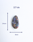 'Lilac Haze' Unset Boulder Opal