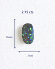 'Starry Night' Unset Boulder Opal