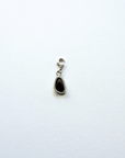 Boulder Opal Tear Drop Silver Bracelet Charm