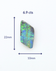 'Aquatica' Unset Boulder Opal