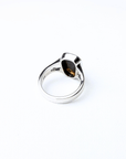 Matrix Boulder Opal Silver Ring