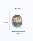 'Harlequin Queen' Unset Boulder Opal