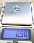 Sky Blue Topaz | 6.9ct | Brilliant Cut