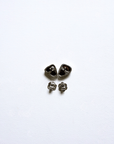 Boulder Opal Picture Silver Stud Earrings