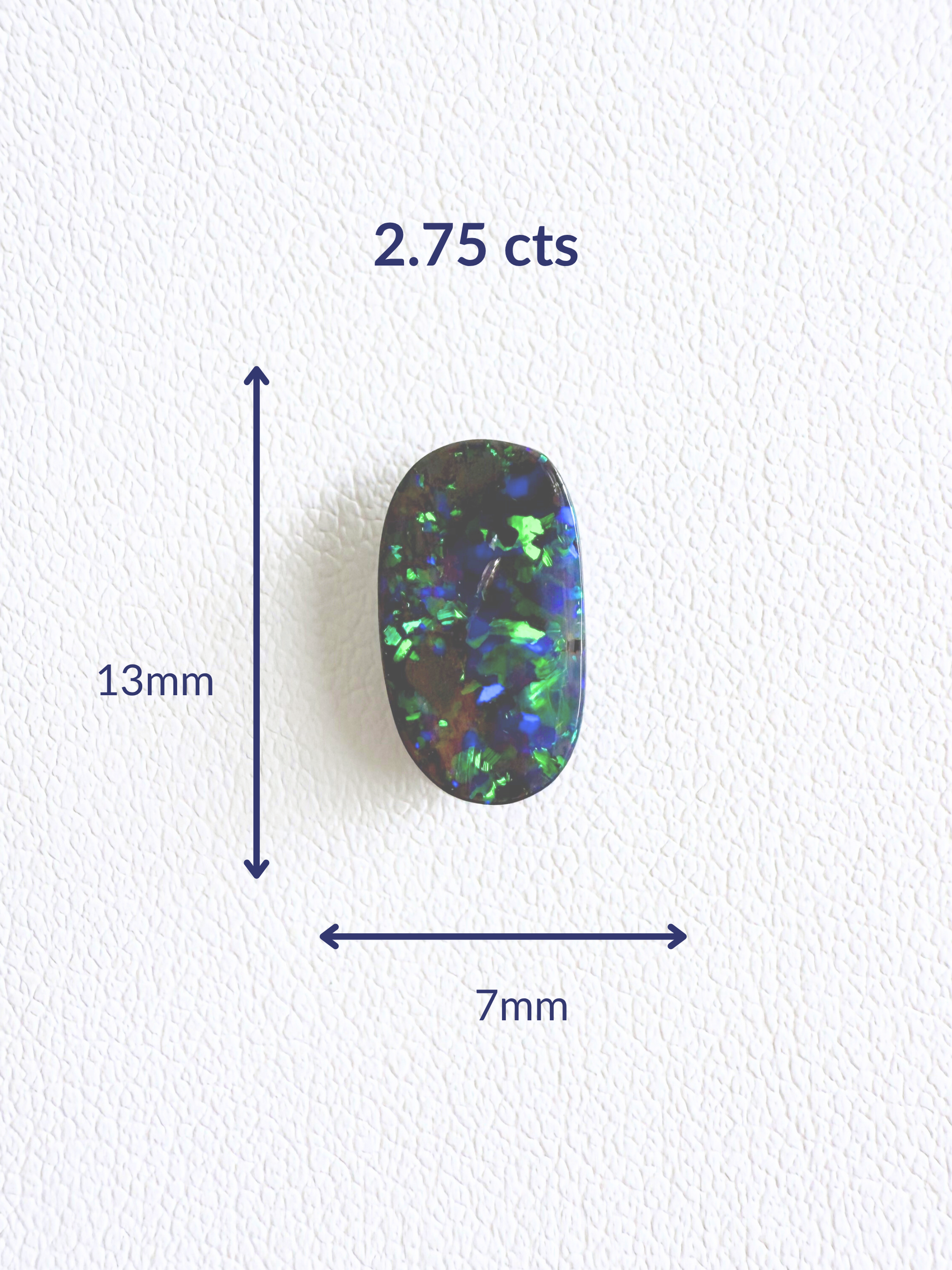 &#39;Starry Night&#39; Unset Boulder Opal