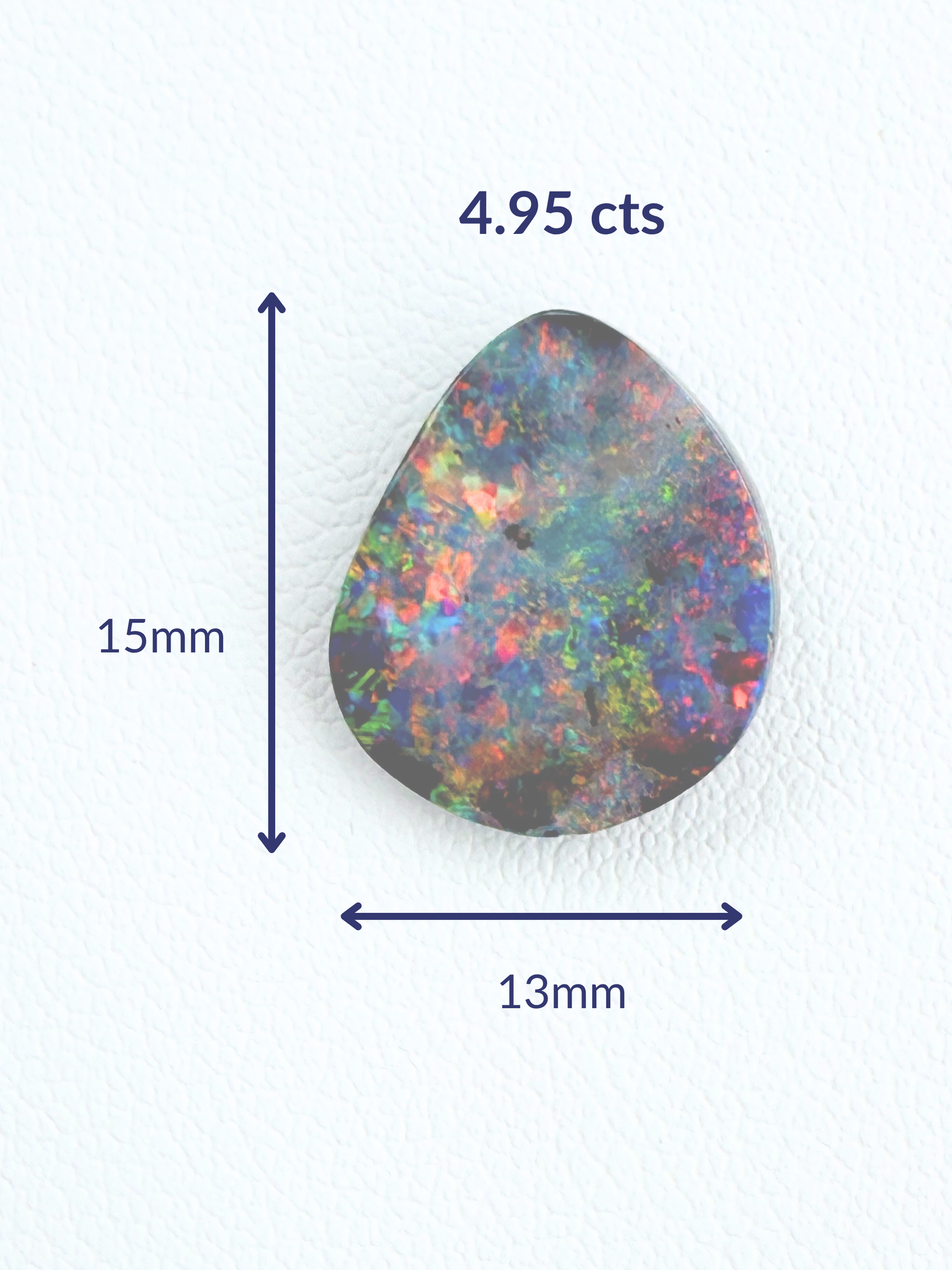 &#39;Ziggy Stardust&#39; Unset Boulder Opal