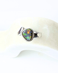 Boulder Opal Bold Colour Silver Ring