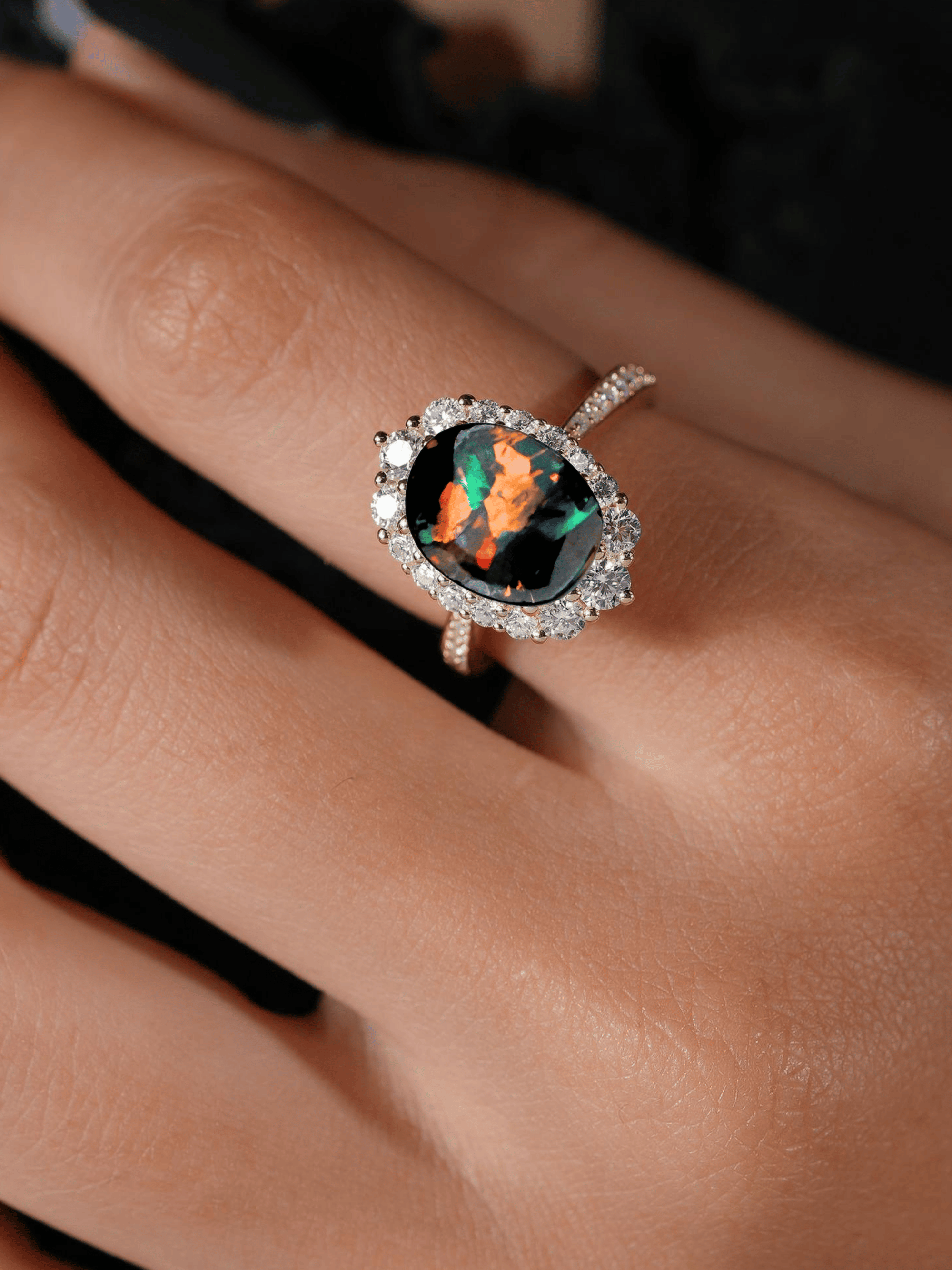 &#39;Harlequin Queen&#39; Unset Boulder Opal