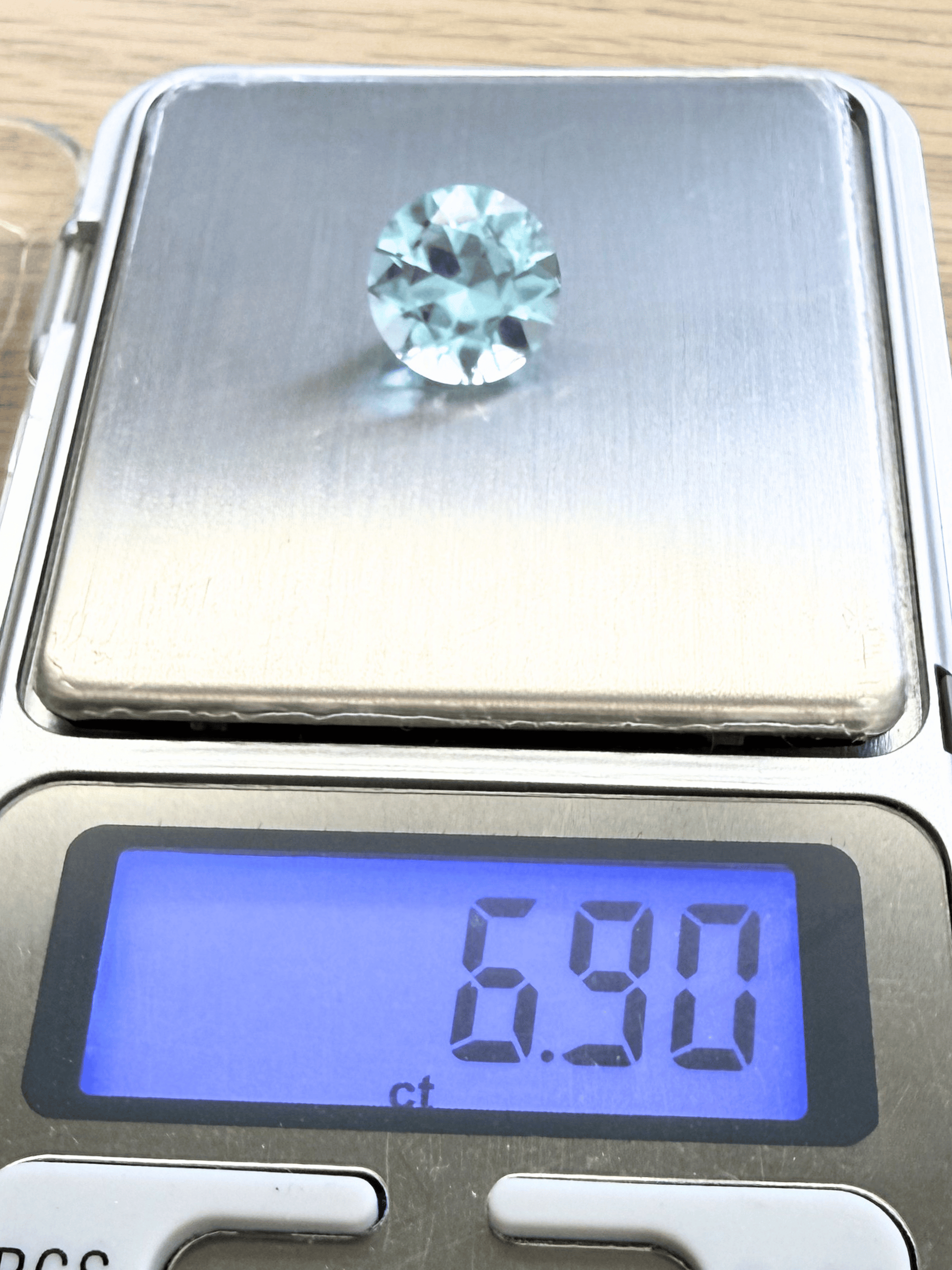 Sky Blue Topaz | 6.9ct | Brilliant Cut