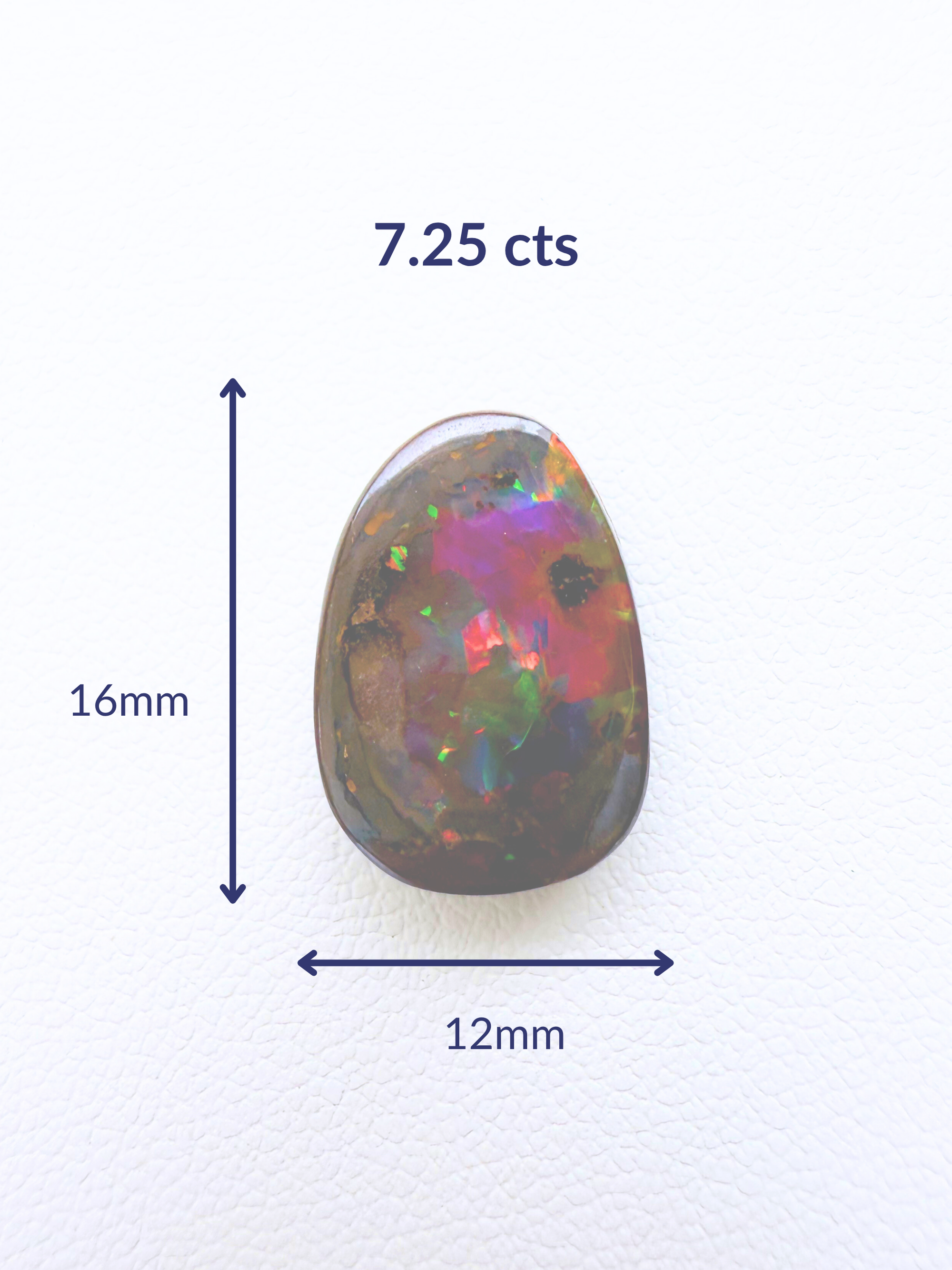 &#39;Dark Horse&#39; Unset Boulder Opal