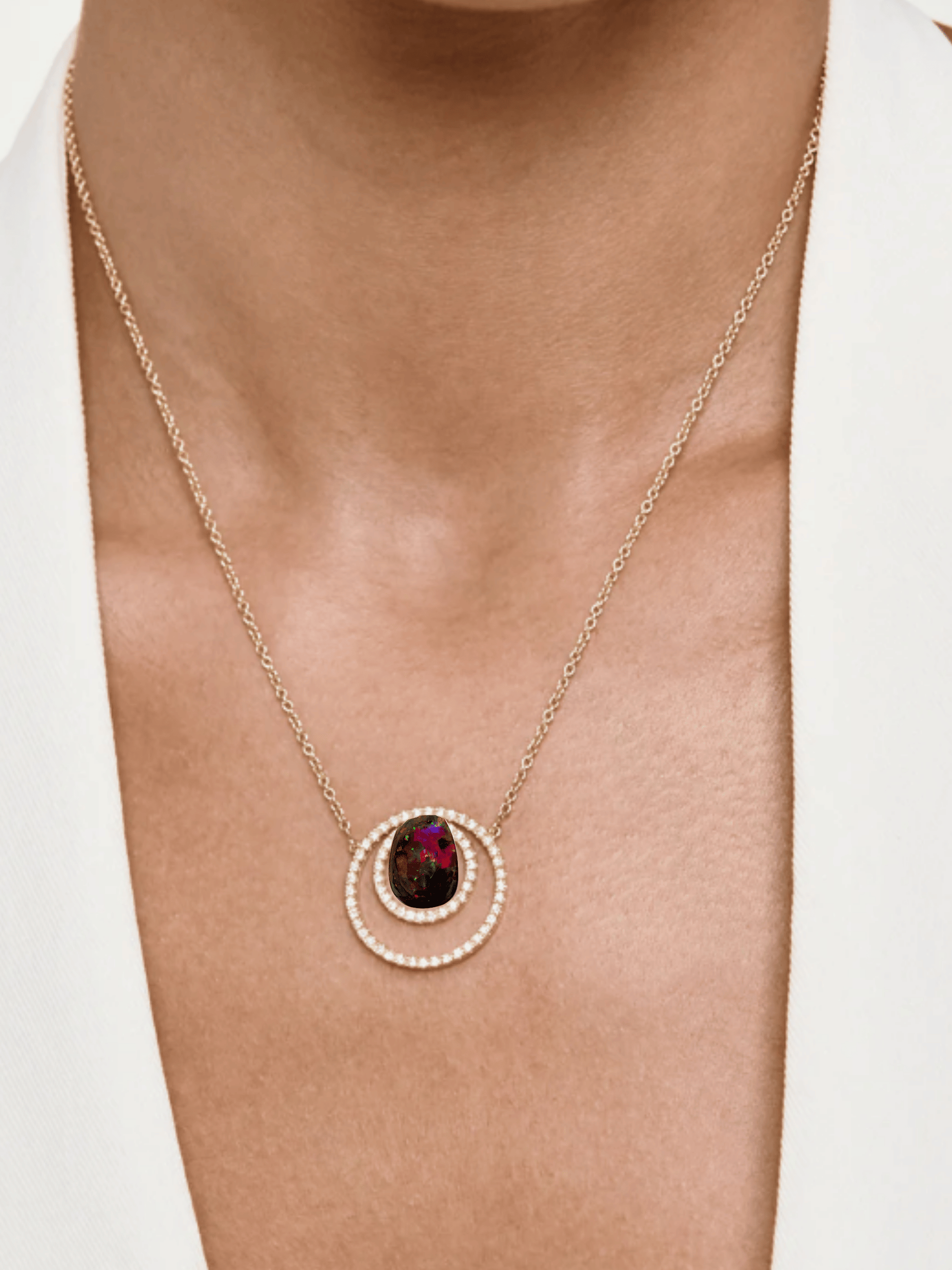 &#39;Dark Horse&#39; Unset Boulder Opal