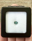 1.10ct Teal Madagascan Sapphire Oval-cut