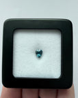 1.14ct Blue Green Australian Sapphire Pear-cut