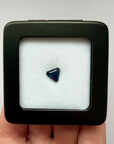 1.24ct Dark Blue Australian Sapphire Trilliant-cut