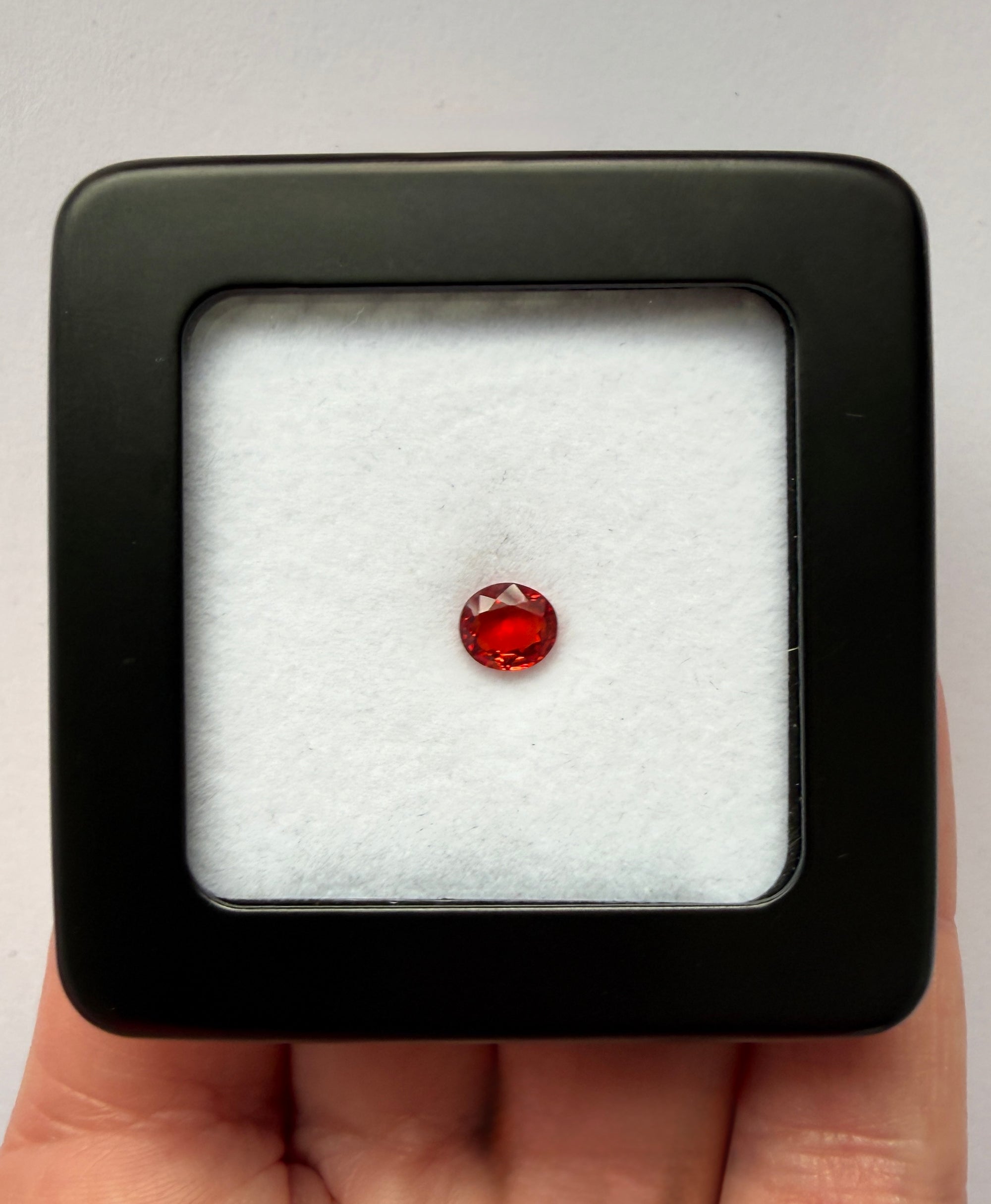 0.97ct Padparadscha Sapphire Oval-cut