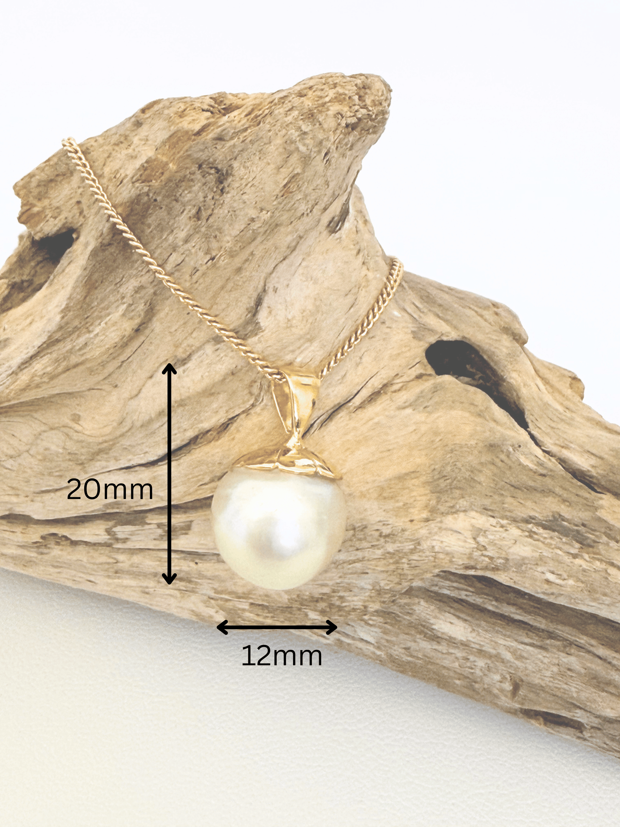 South Sea Pearl 18K Gold Pendant