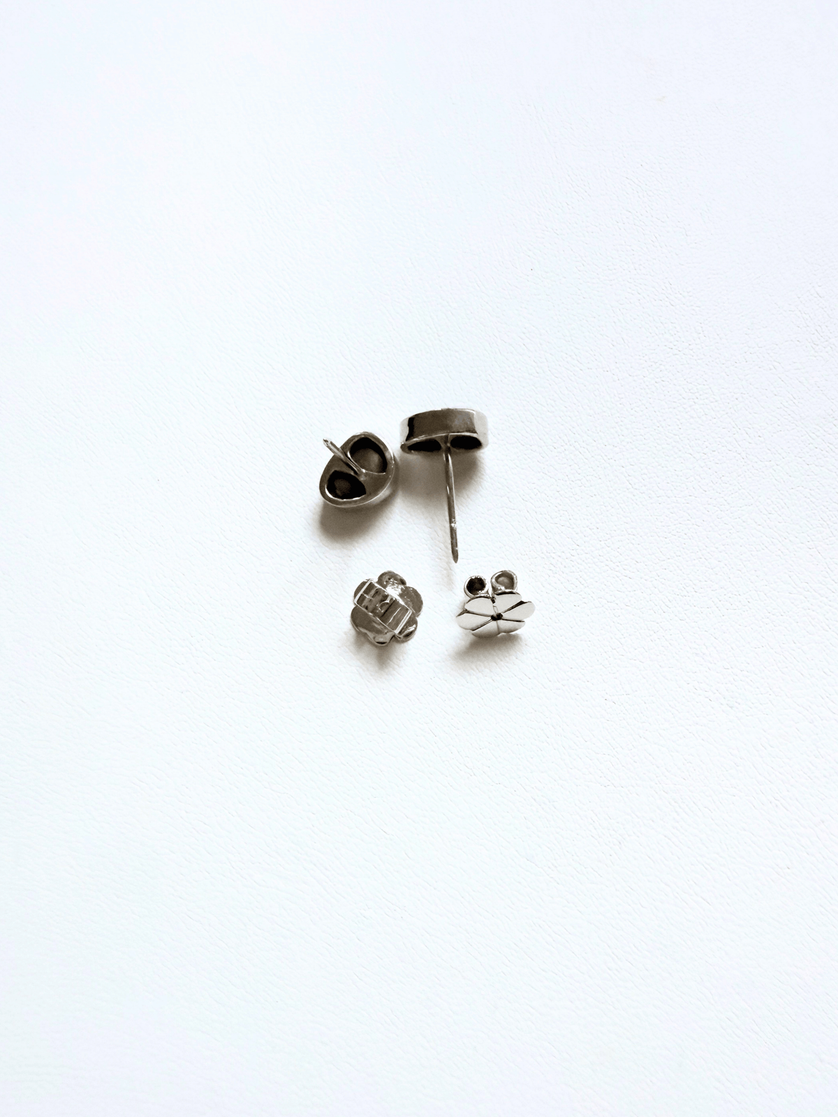 Boulder Opal Green Teardrop Silver Stud Earrings