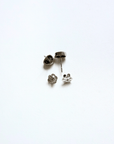 Boulder Opal Green Teardrop Silver Stud Earrings