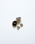 Boulder Opal Blue Matrix Silver Stud Earrings