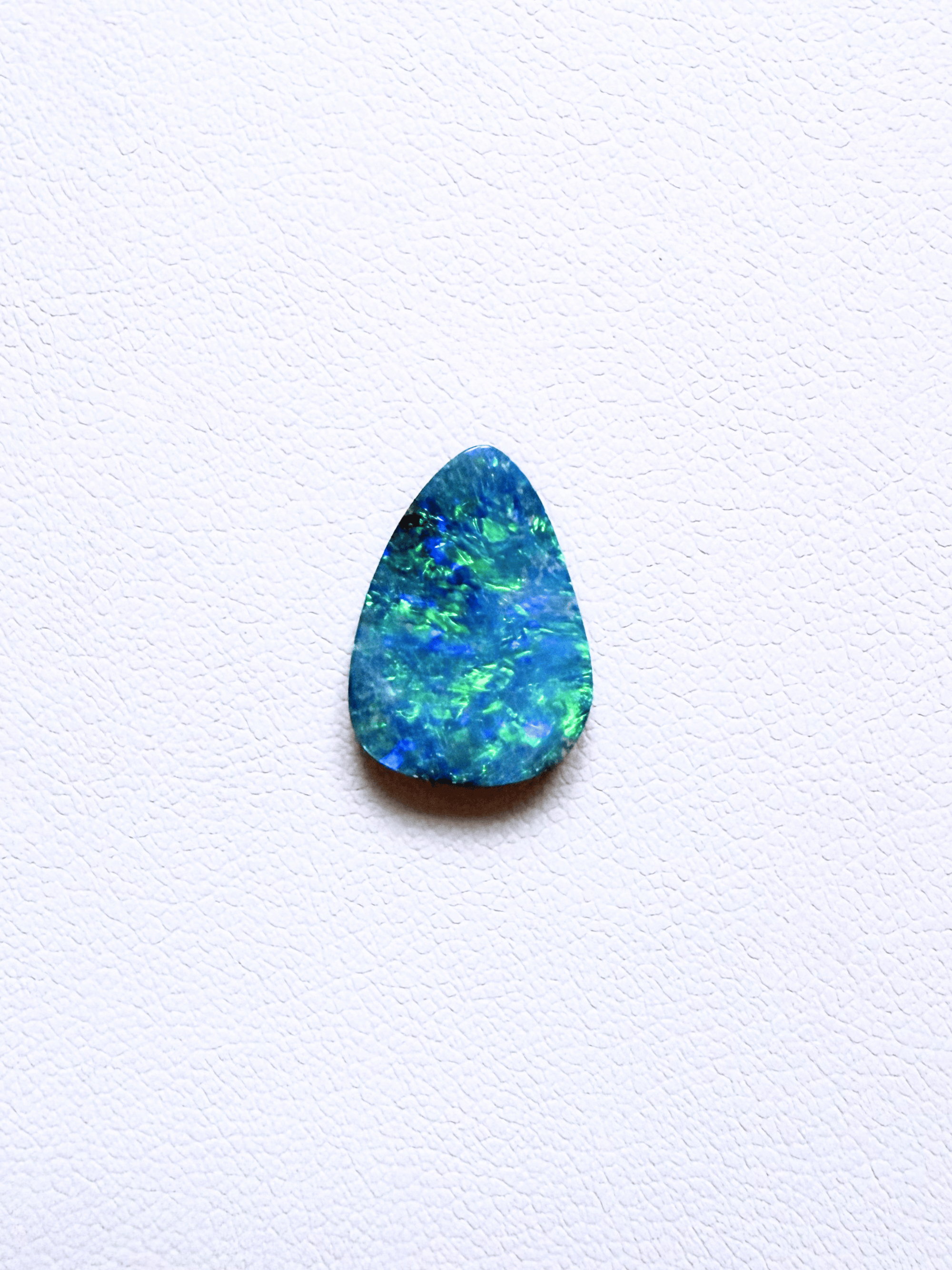 'Aqua Flash' Boulder Opal