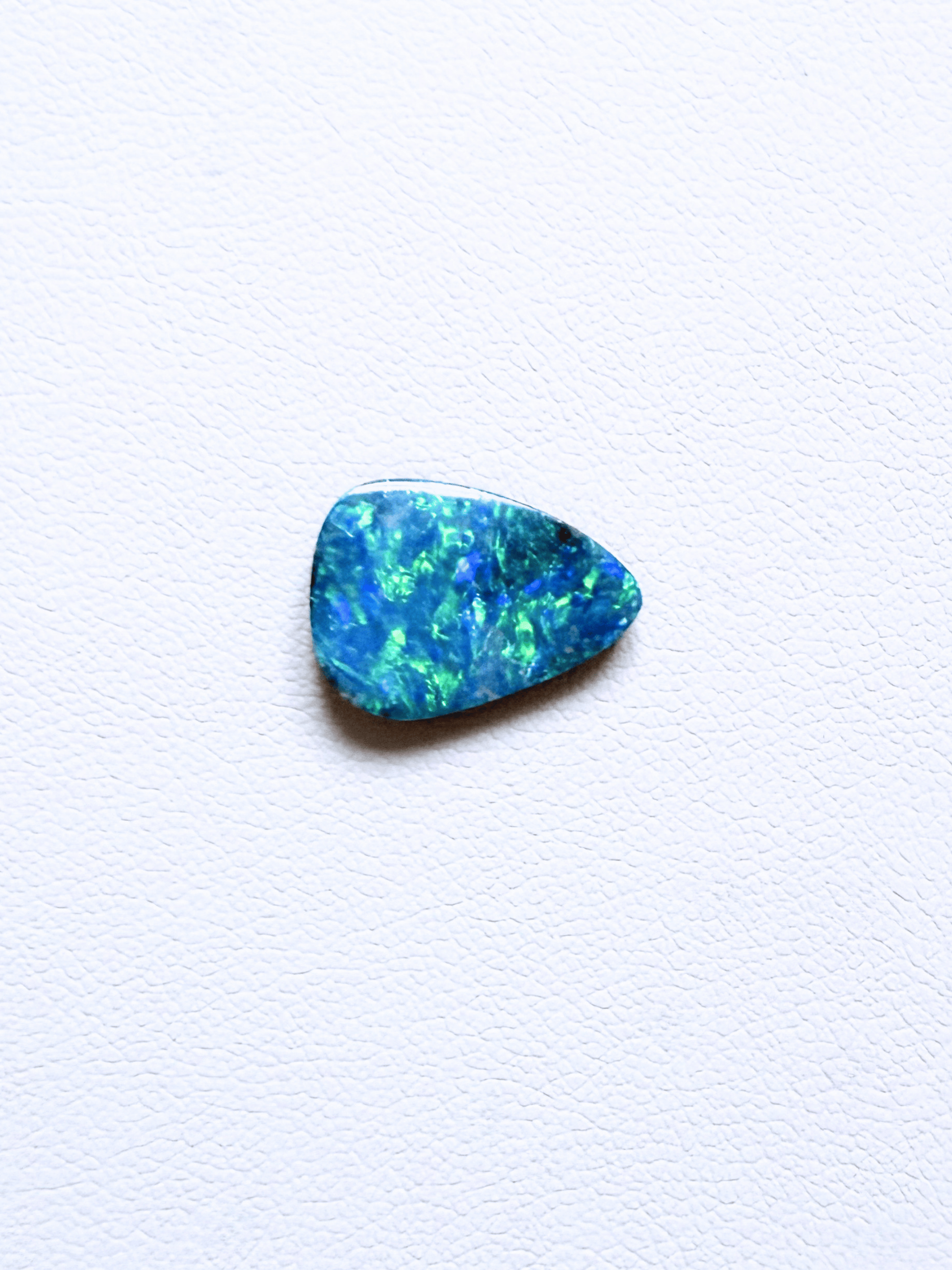 'Aqua Flash' Boulder Opal