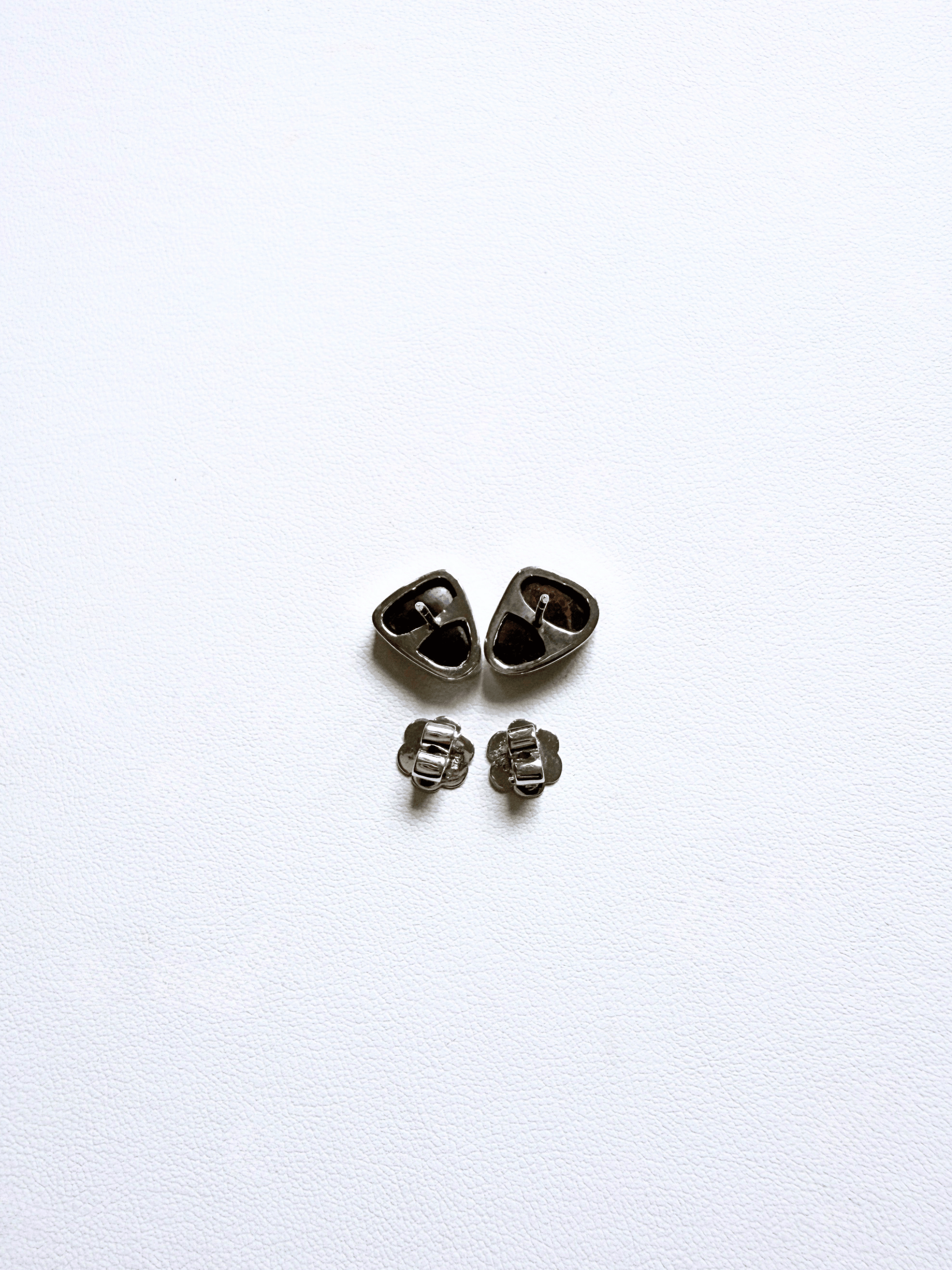 Boulder Opal Picture Silver Stud Earrings