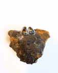 Boulder Opal Picture Silver Stud Earrings