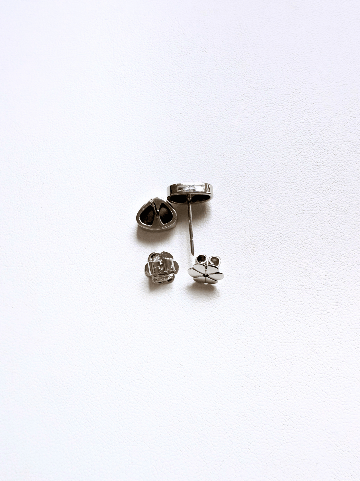 Boulder Opal Multi Sparkle Silver Stud Earrings