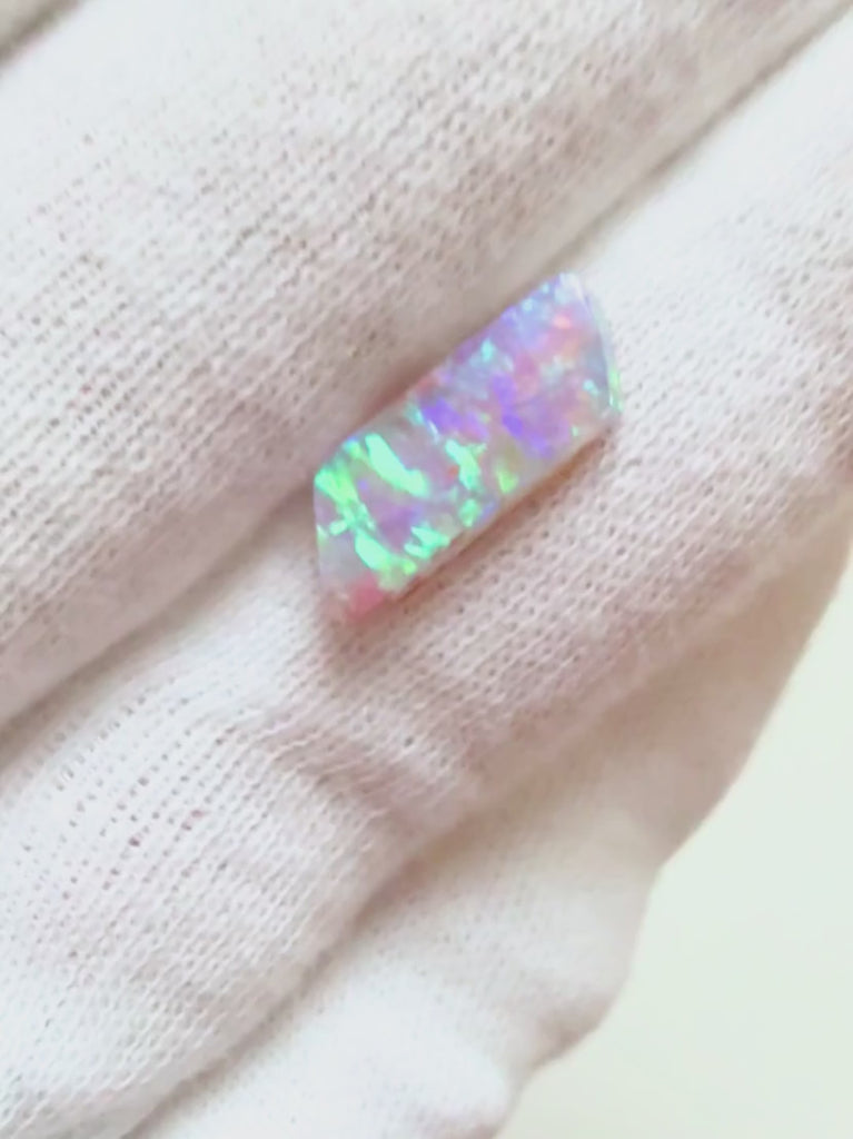 Purple Green Qld Crystal Pipe Opal Video