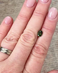 1.31ct Green Australian Sapphire Oval-cut