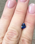 1.36ct Royal Blue Ceylon Sapphire Trilliant-cut