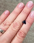 1.24ct Dark Blue Australian Sapphire Trilliant-cut
