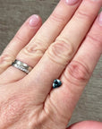 1.14ct Blue Green Australian Sapphire Pear-cut