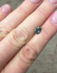0.94ct Blue Australian Sapphire Oval-cut
