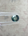 1.10ct Teal Madagascan Sapphire Oval-cut